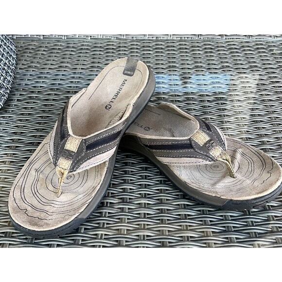 Merrell Traveler Tilt Thong Flip Flop Sandals Men’s Size 7 main image 8